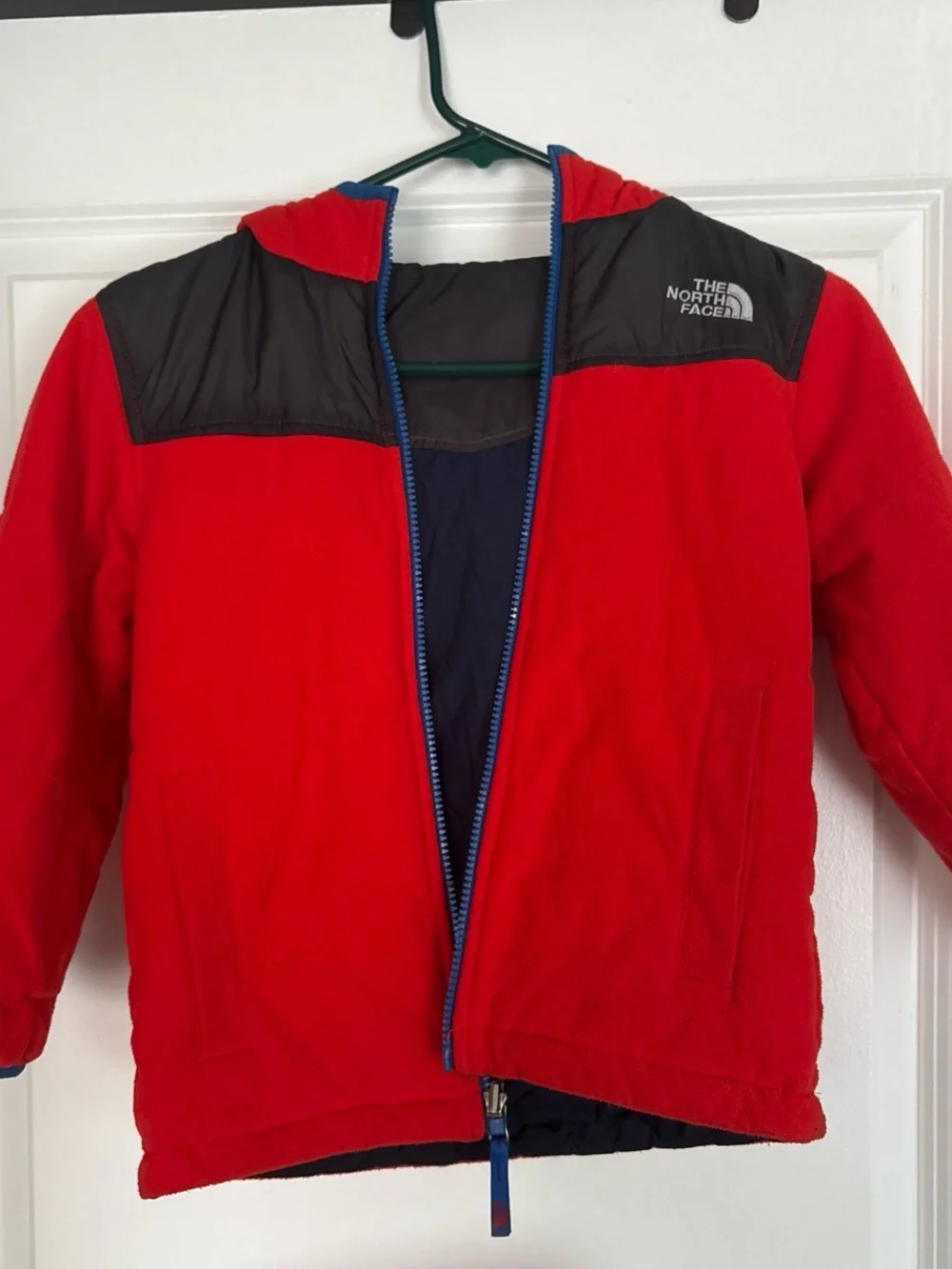 Reversible The North Face Winter Jacket for kids